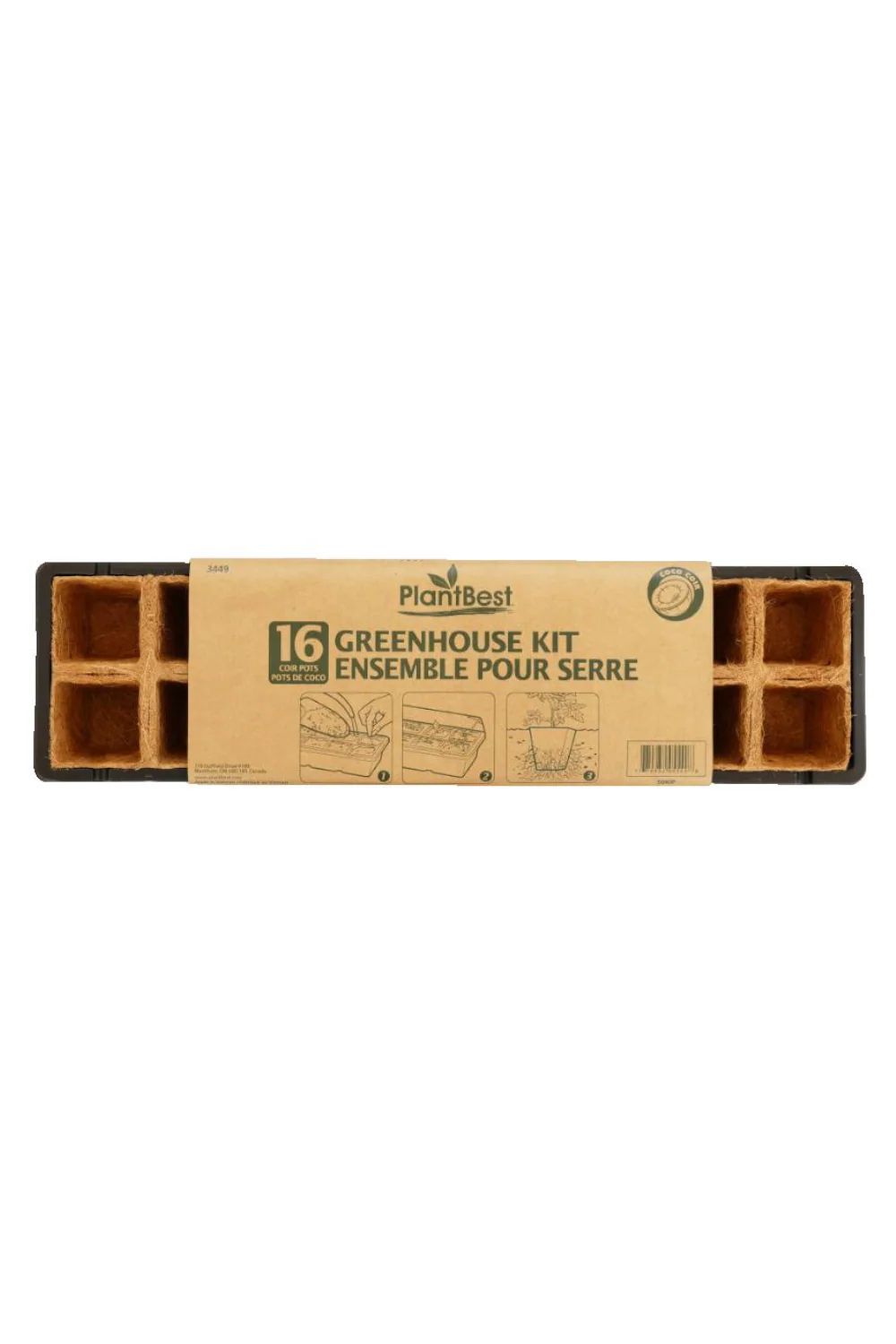 PlantBest - GreenHouse Kit 16 Pots