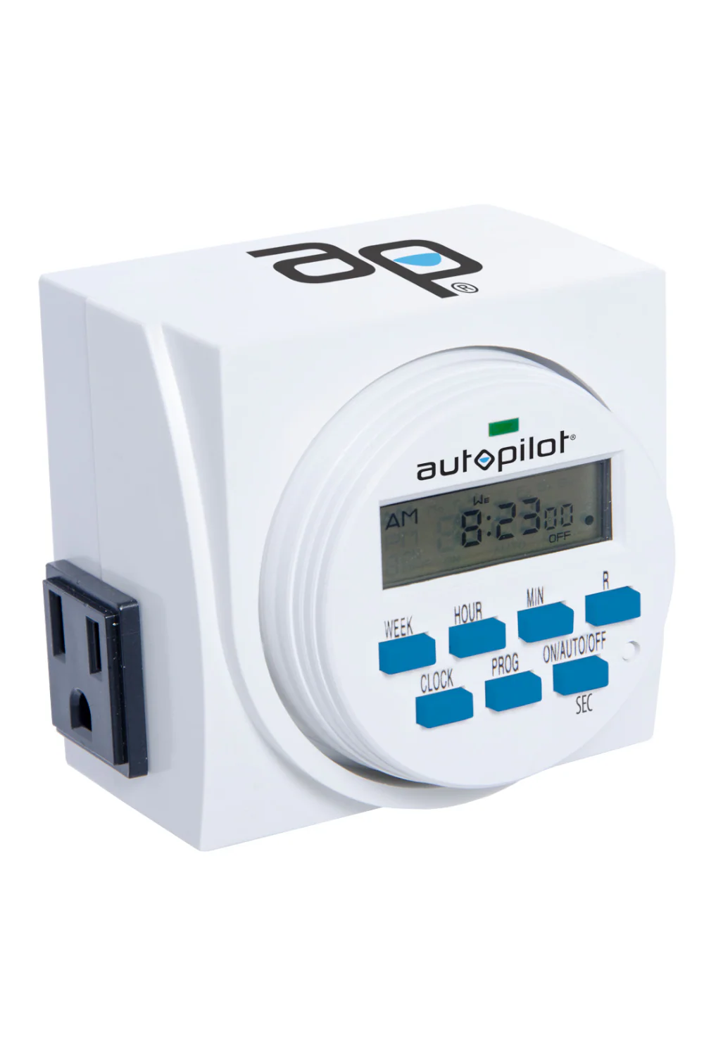 7-Day Grounded Digital Programmable Timer