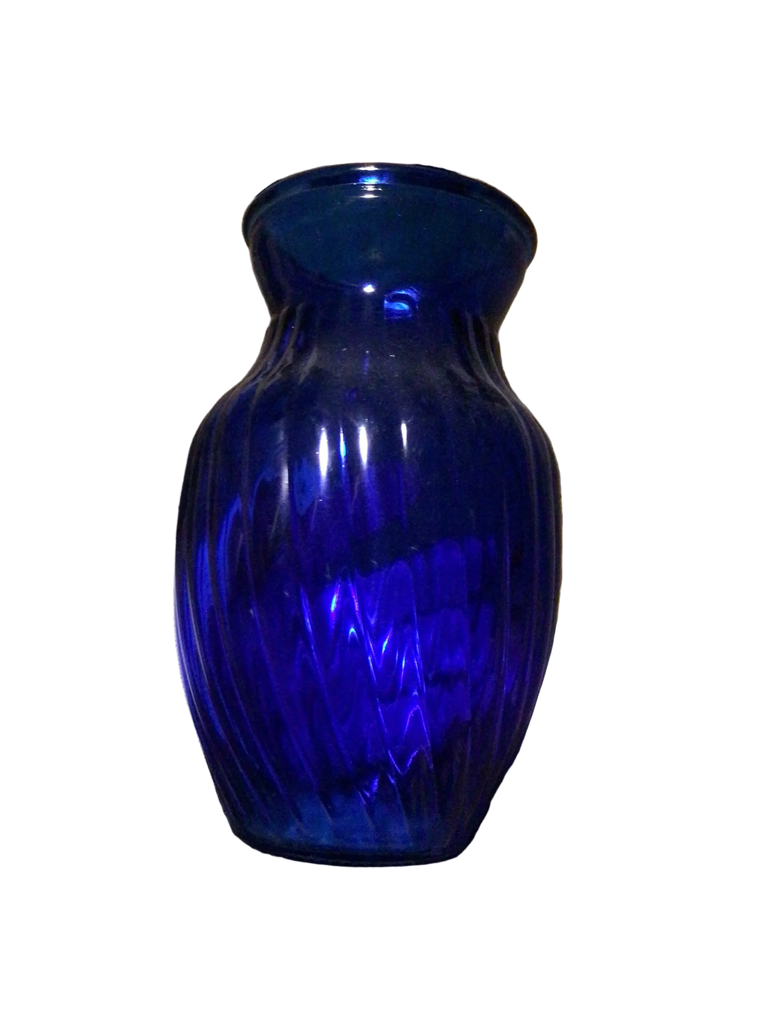 Blue vase
