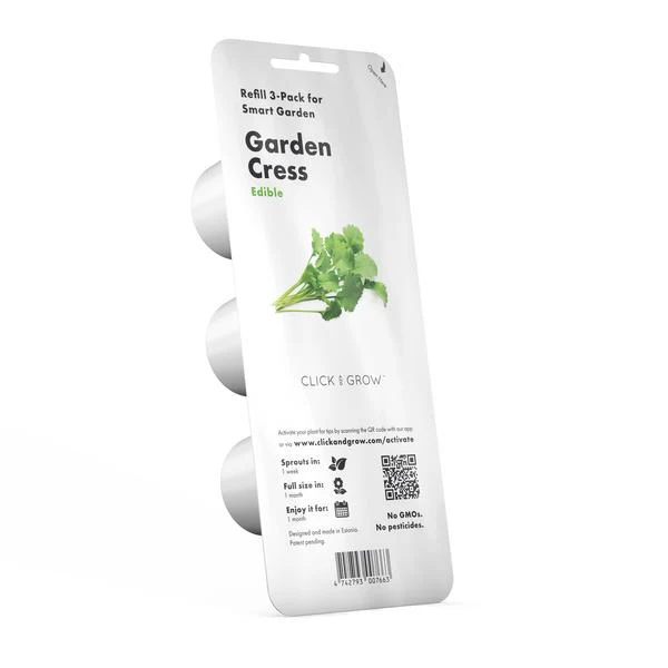 Click & Grow Refill 3-Pack - Garden Cress