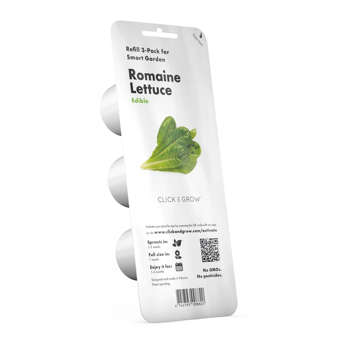Click & Grow Refill 3-Pack - Romaine Lettuce