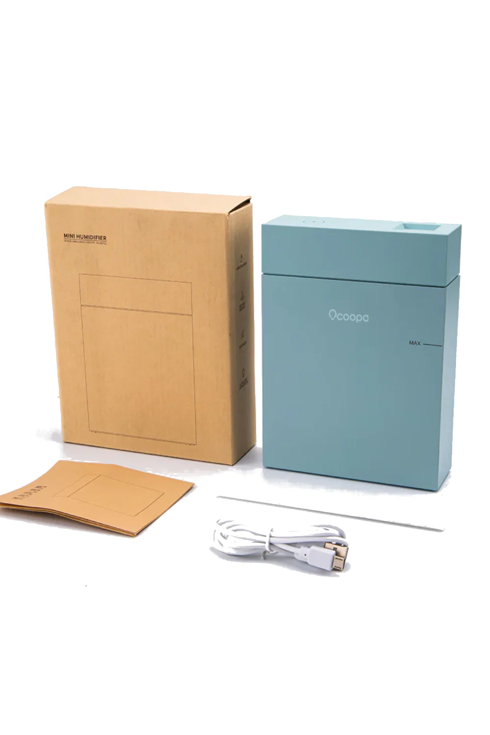 Box-Style Portable USB Powered Humidifier Cool Mist