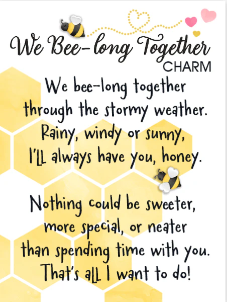 We Bee-long Together Charms in a Basket - Image 2