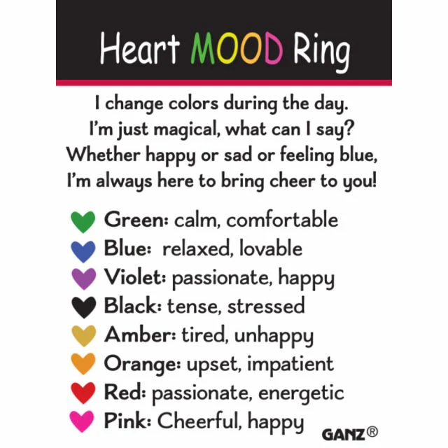 Good Luck Charm - Heart Mood Ring - Image 3