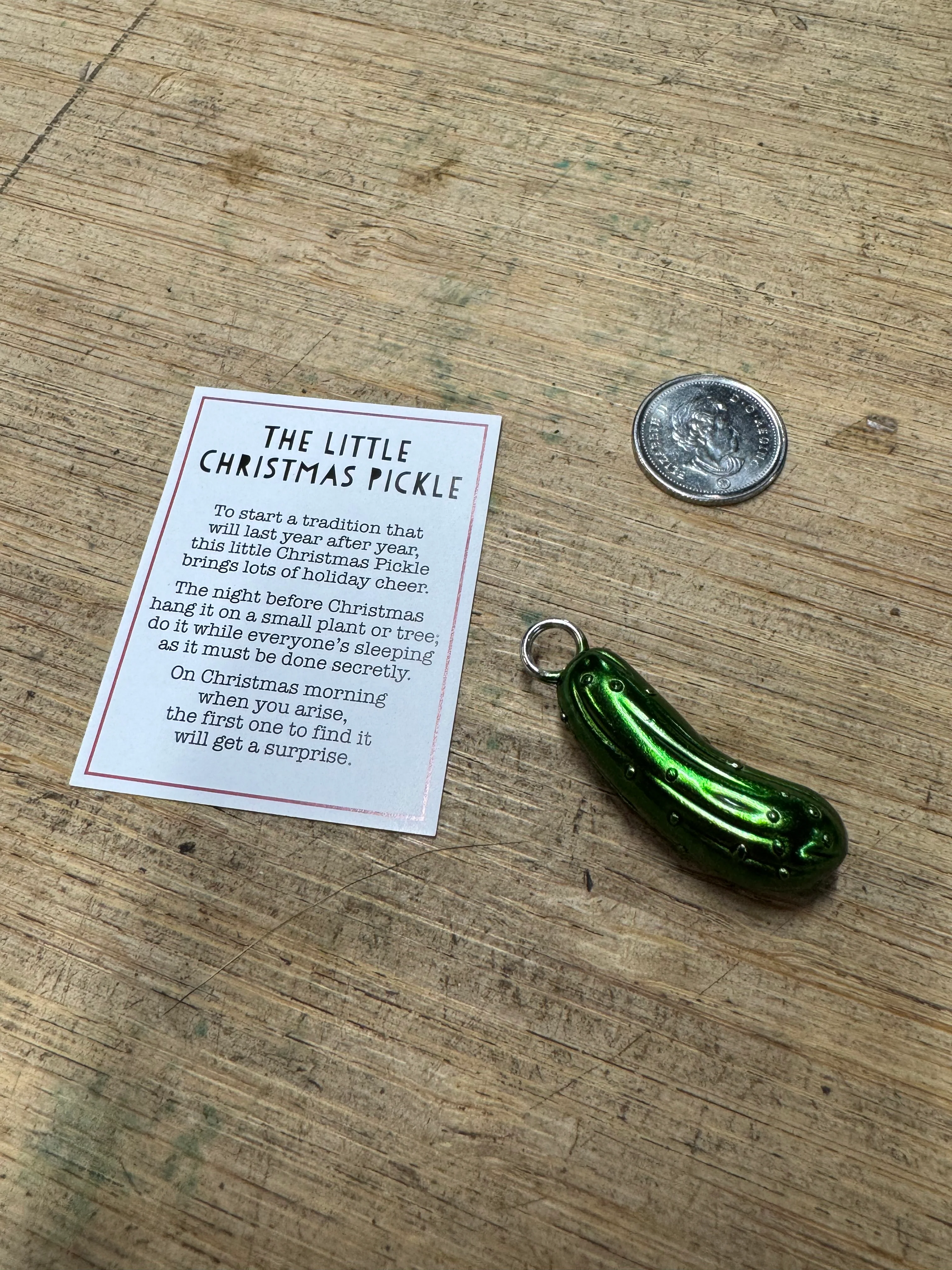 Good Luck Charm - The little Christmas Pickle - Image 3