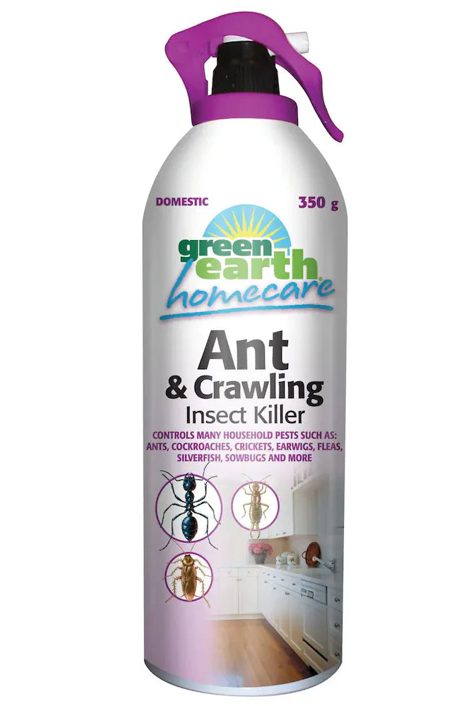 Green Earth Home Flying + Crawling Insect Killer 350g