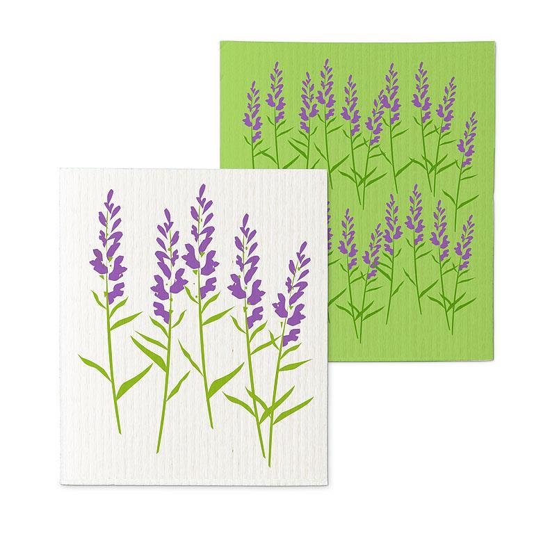 Lavender Branch Dishcloths. Set of 2 - Image 2