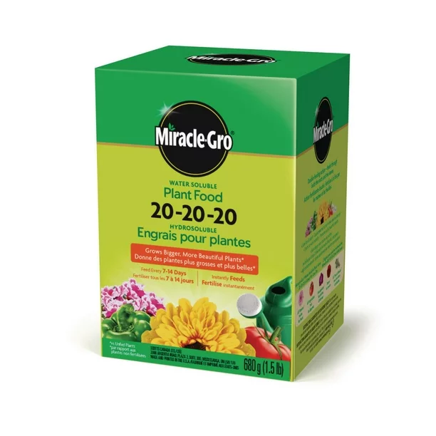 Miracle-Gro Water Soluble Plant Food 20-20-20 680g
