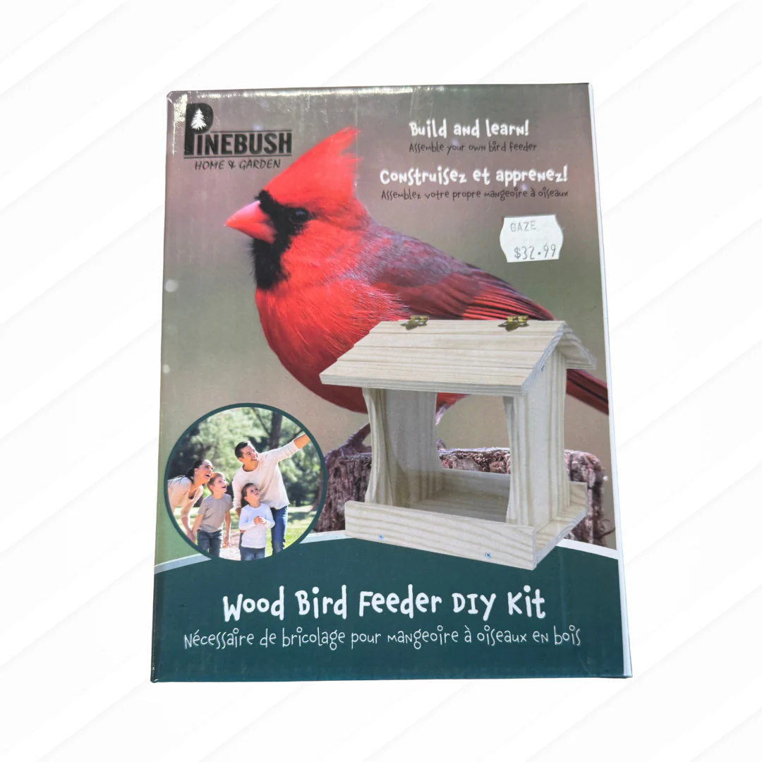 Pinebush - Wood Bird Feeder DIY Kit