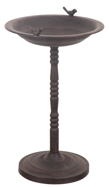 Birdbath with Finial Stand
