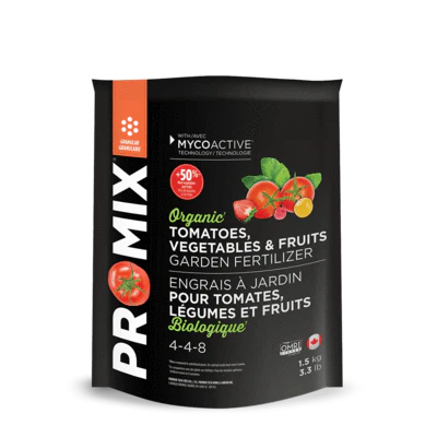 PRO-MIX 4-4-8 Organic Tomatoes, Vegetables & Fruits Garden Fertilizer