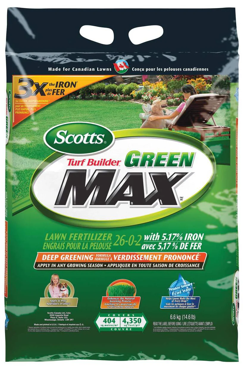 Scott’s turf builder green max 6.6kg