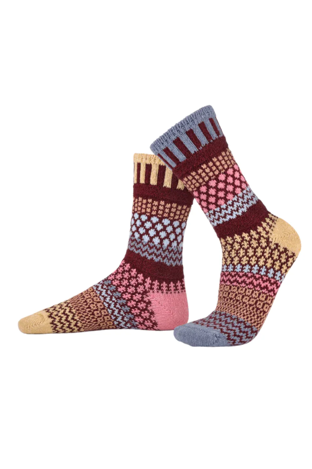 Solmate | Crew Socks - Larkspur