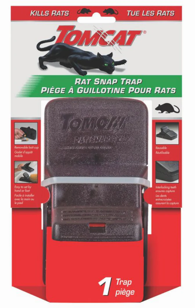 TomCat | Snap Trap 1 Plastic Rat Trap